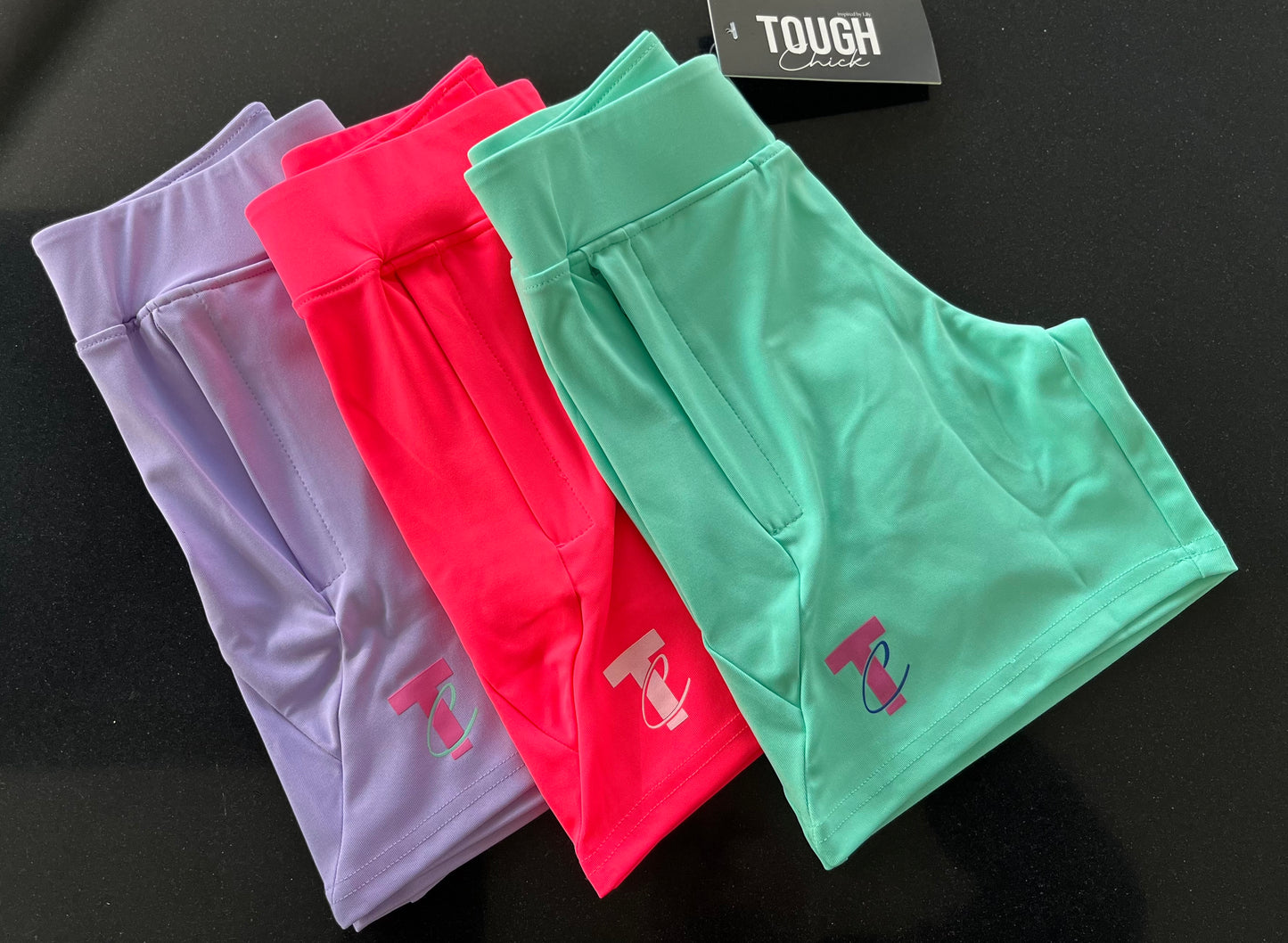 Neon roze set zonder rits