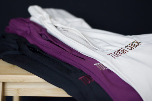 Aubergine trainingsbroek